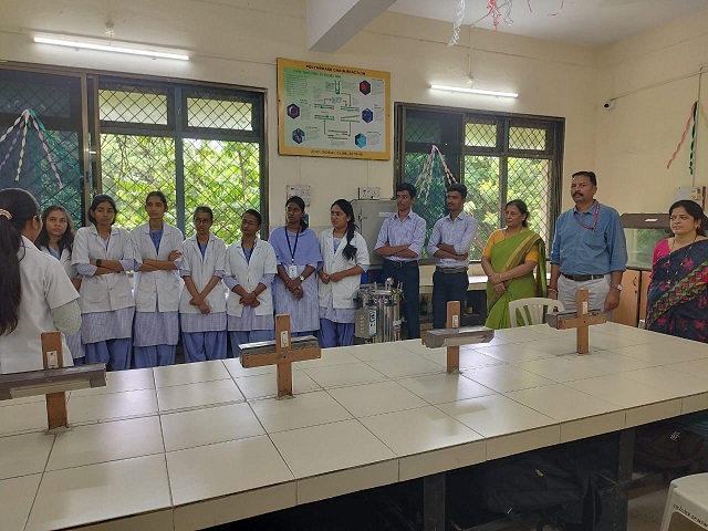 Expert giving hands on training to participants