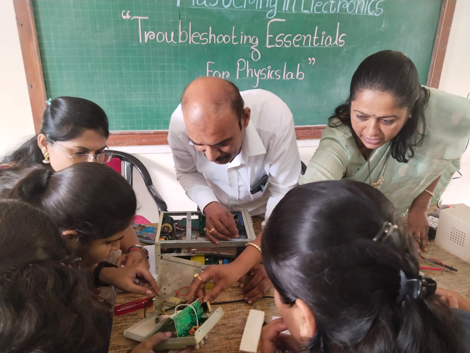 Participants having hands on experience on trouble shooting the equipments 
