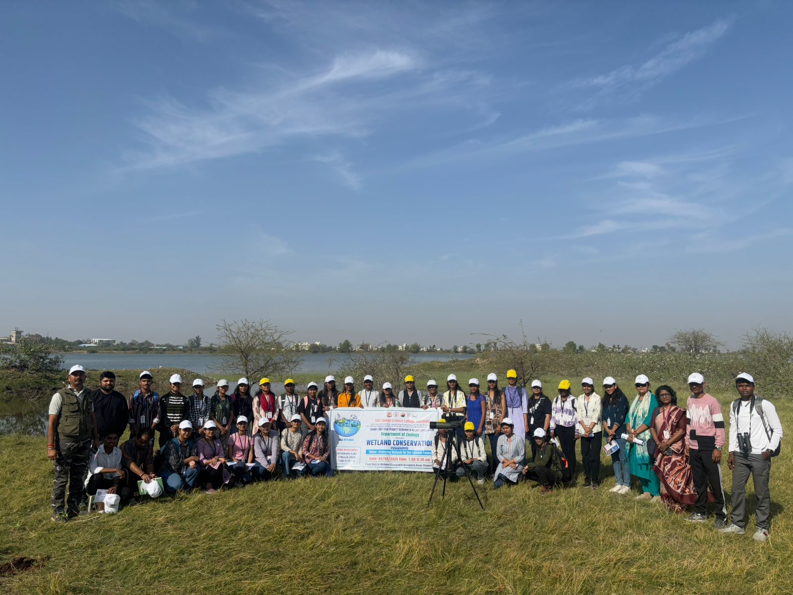 2. Group photo of B.Sc. I Students