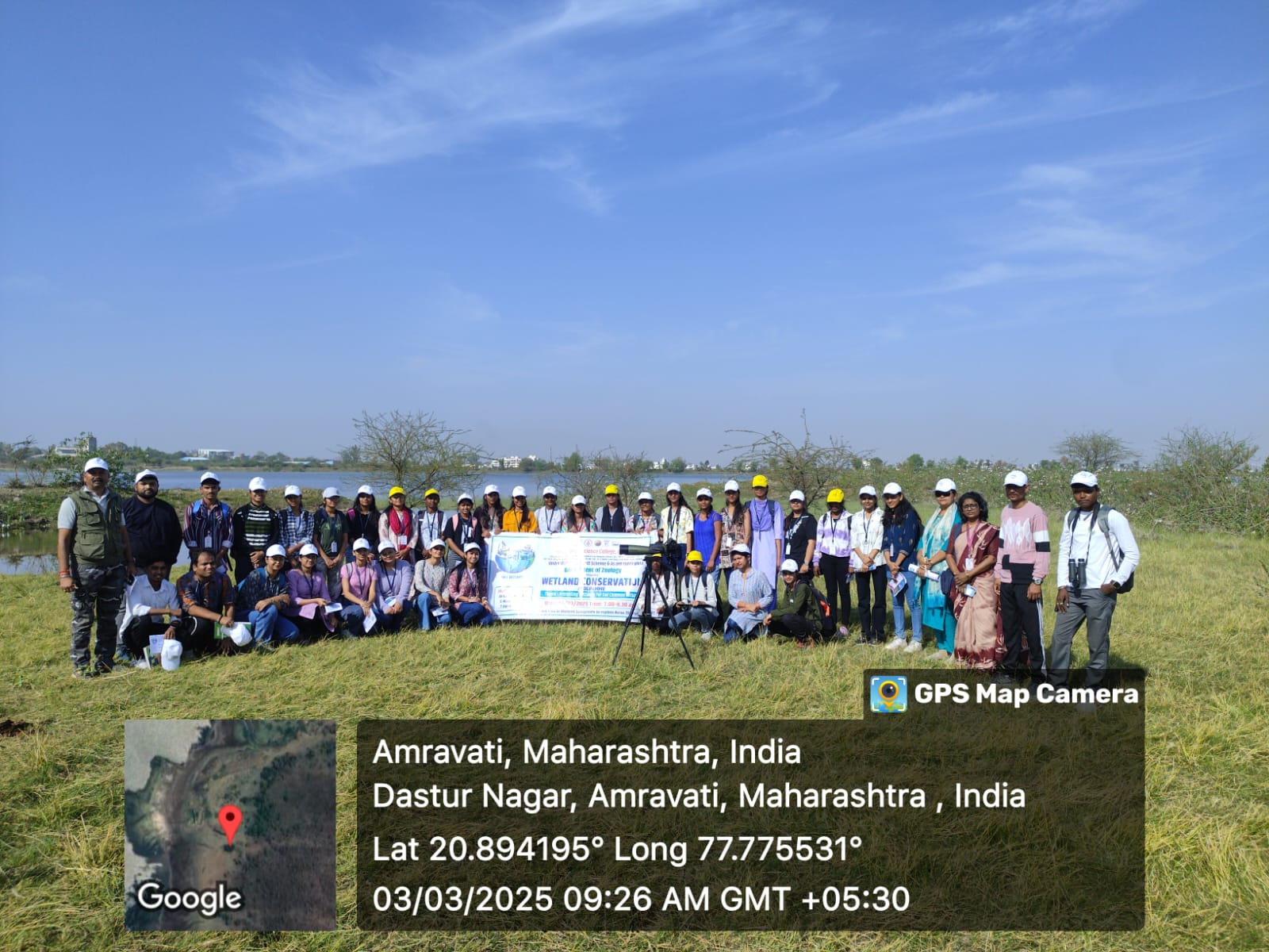 3. Group photo of B.Sc. II Students