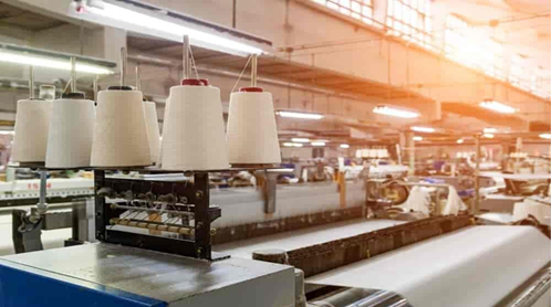 Inside factory view