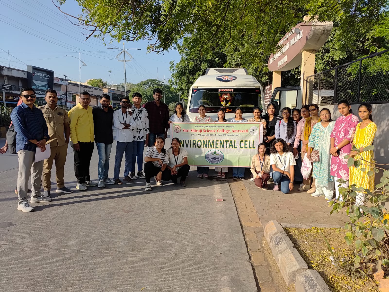 Departure from Amravati